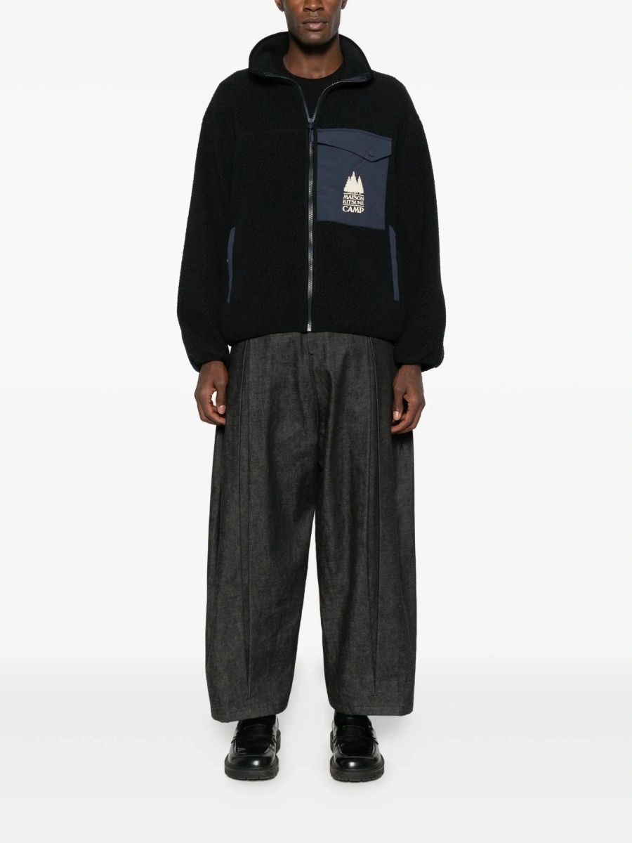 Jacheta MAISON KITSUNÉ neagra - Img 2