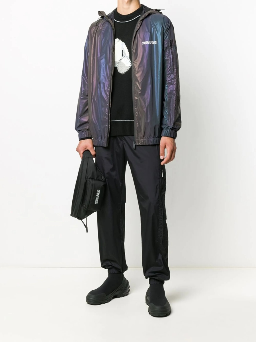 Jacheta Marcelo Burlon neagra - Img 2
