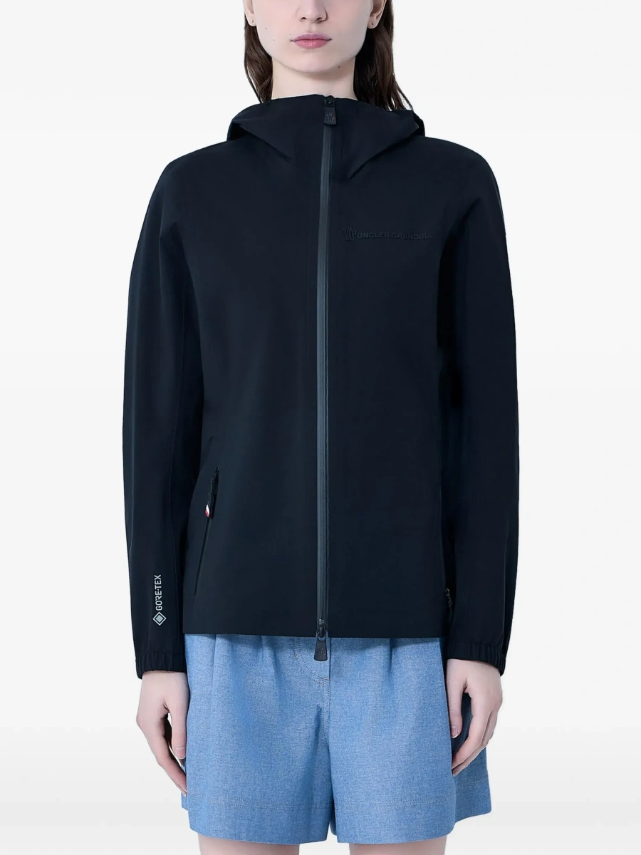Jacheta Moncler Grenoble neagra din tesatura tehnica - Img 7
