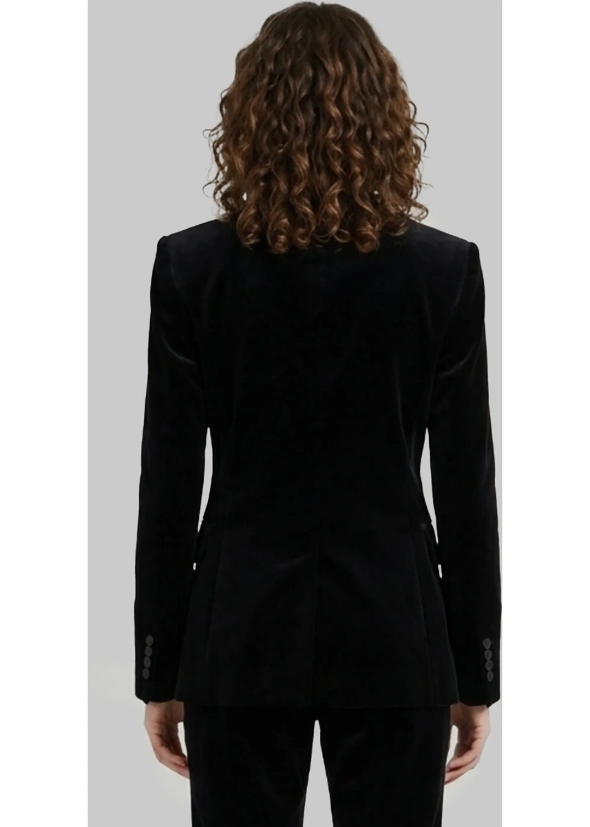 Jacheta Rolo Velvet Jacket - Img 3