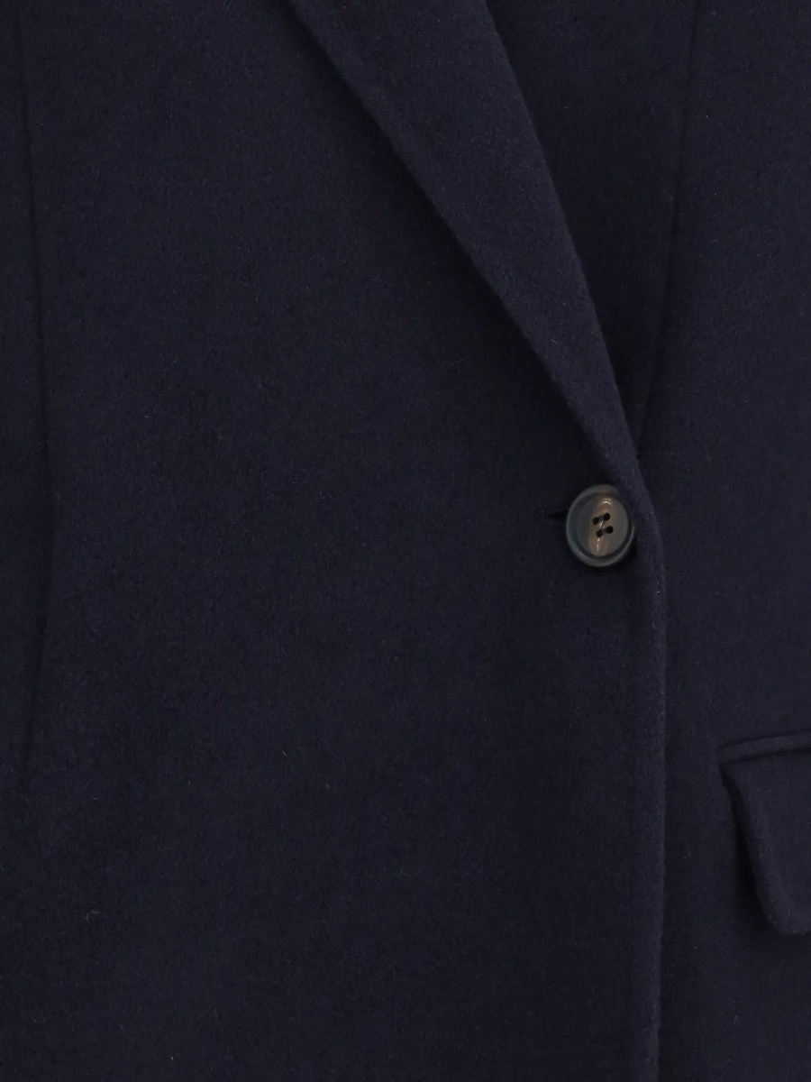 Jacheta Single-breasted wool and cashmere Jacket - Img 5