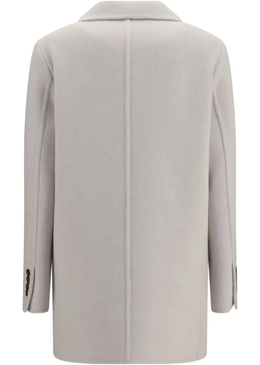 Jacheta Single-breasted wool and cashmere Jacket - Img 4