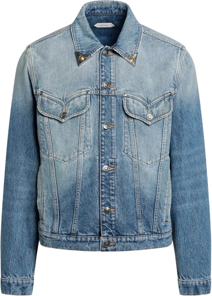 Jacheta Stonewashed denim Jacket - Img 5