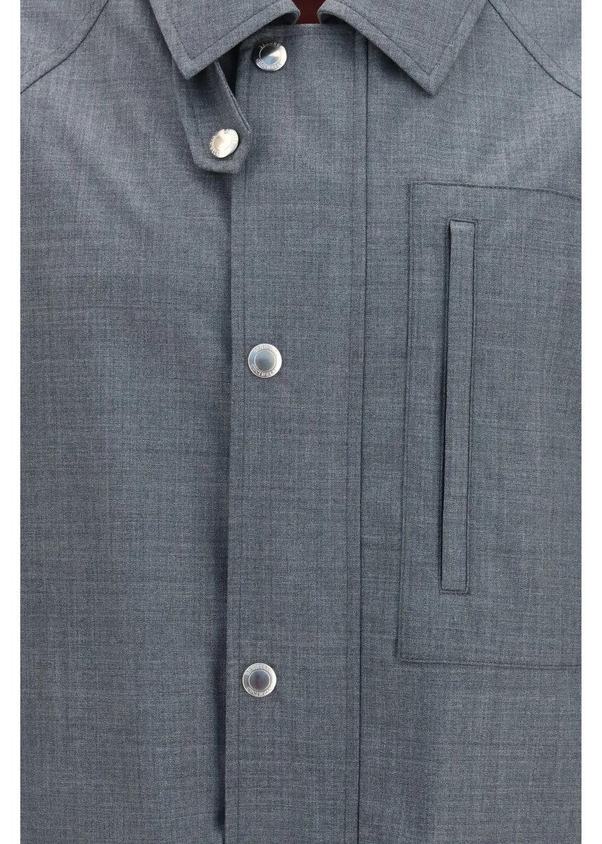 Jacheta Virgin wool Jacket with pockets - Img 3