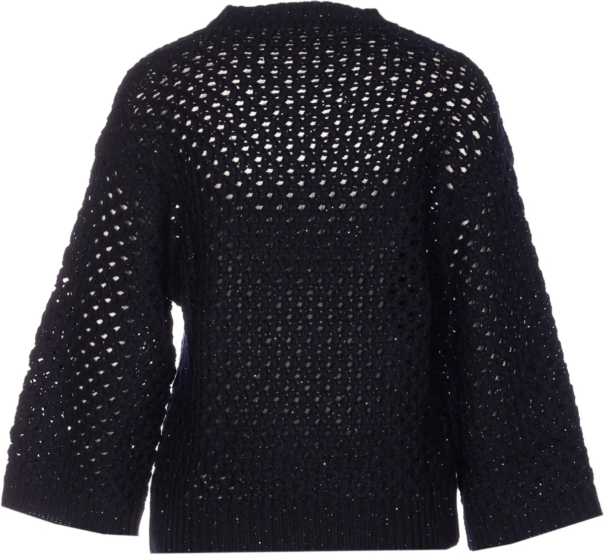 Jumper crafted from Platinum yarn with micro sequins - Img 2