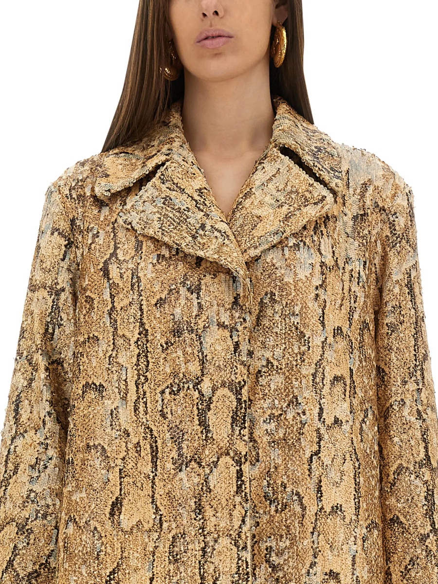 Long Coat With Sequins - Img 4
