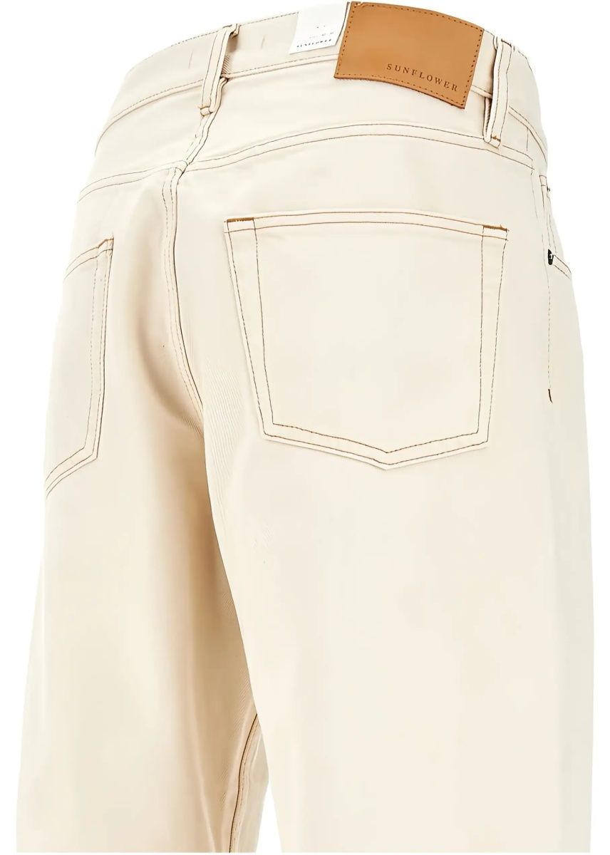 Loose fit contrast Jeans - Img 4