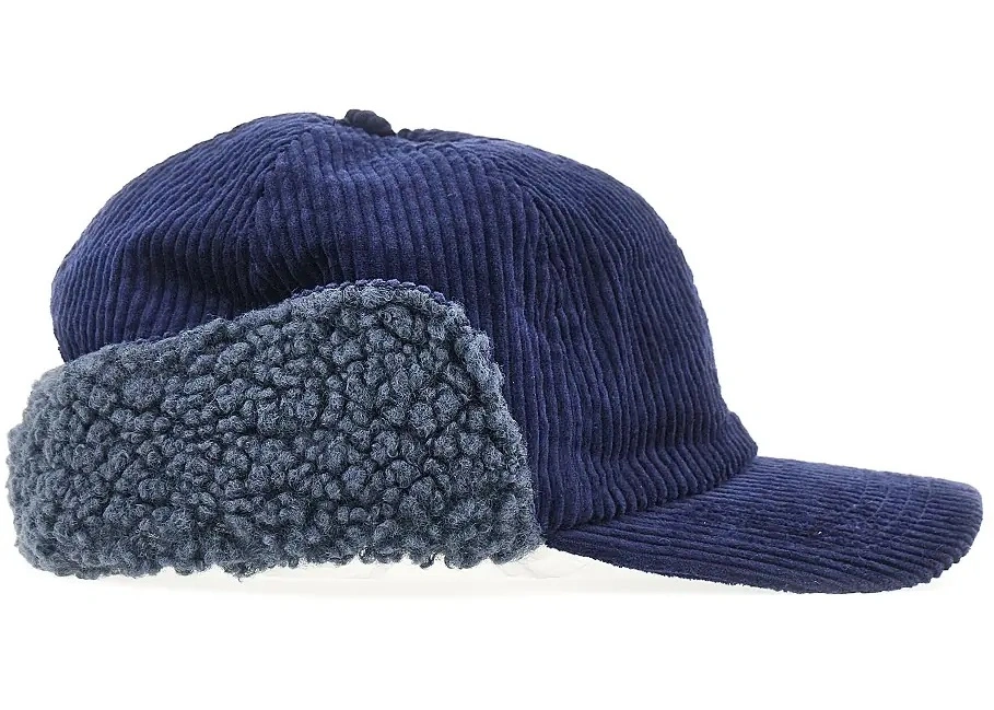 Manusi Corduroy baseball hat with earflap - Img 2