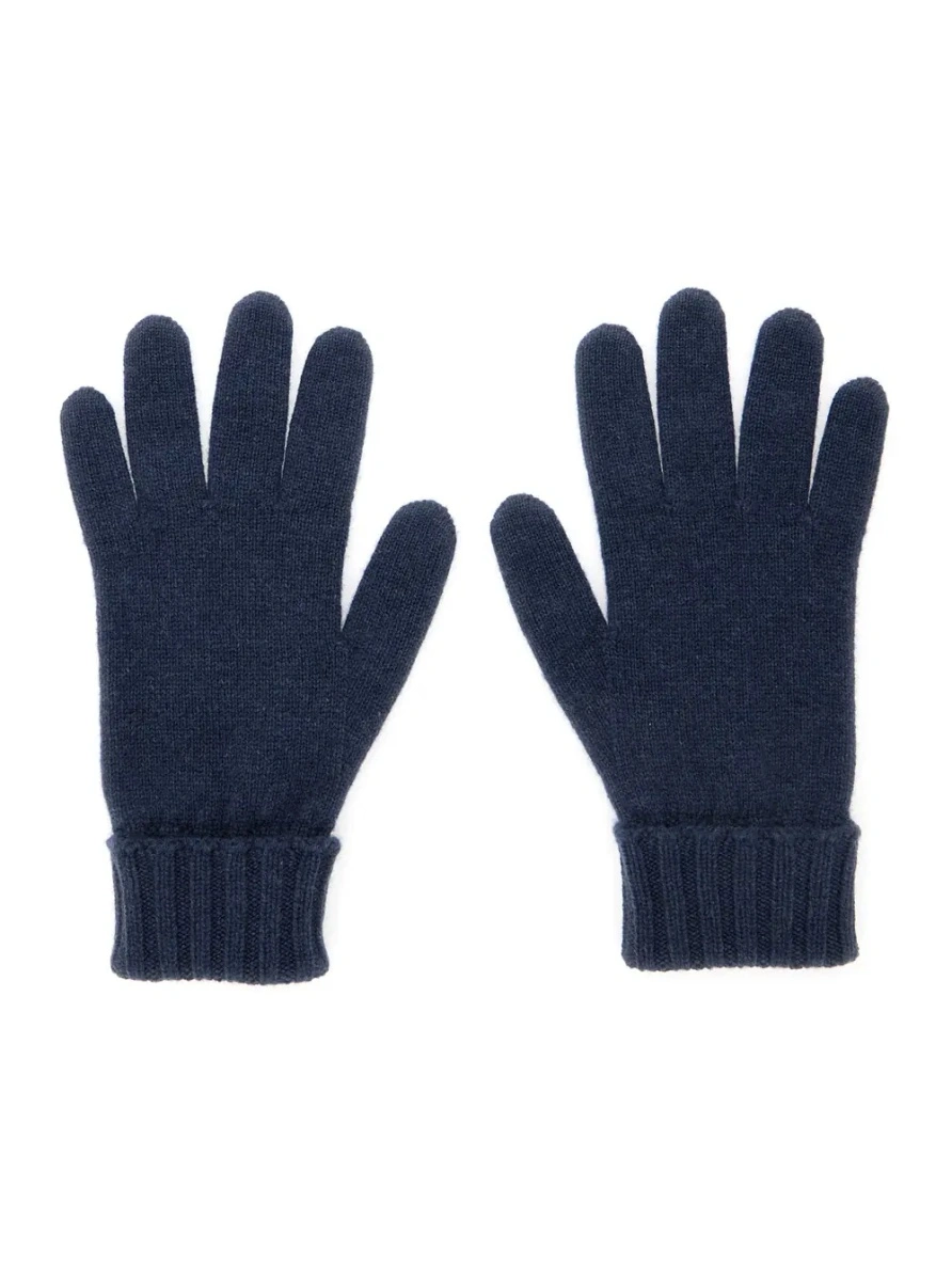 Manusi Gucci albastre din casmir - Img 2