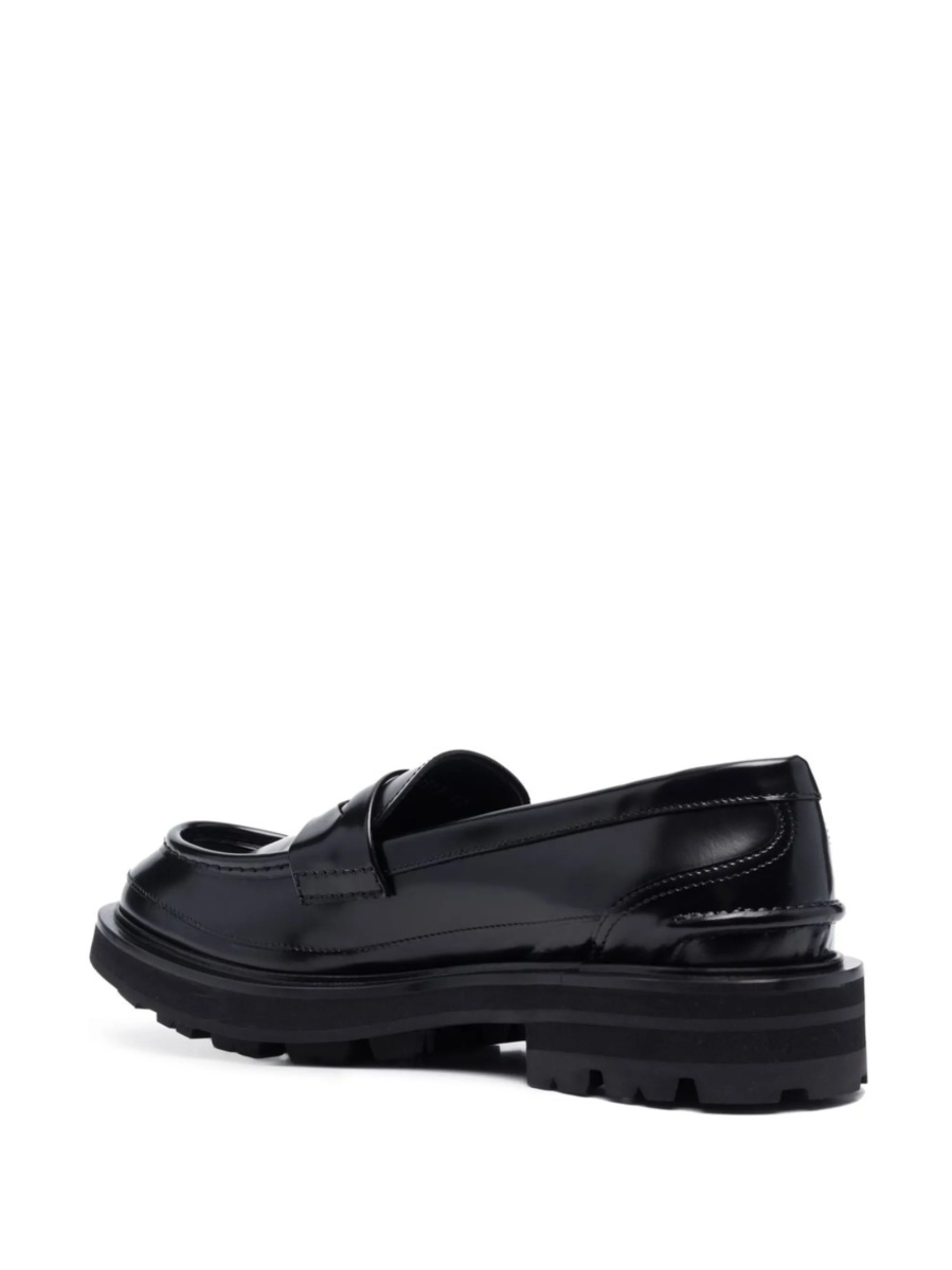 Mocasini Alexander McQueen negri din piele - Img 3