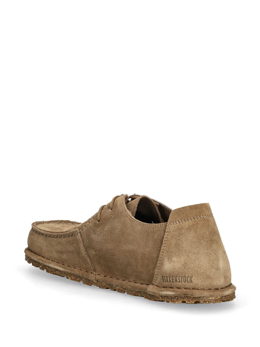 Mocasini Birkenstock neutri din piele intoarsa - Img 3