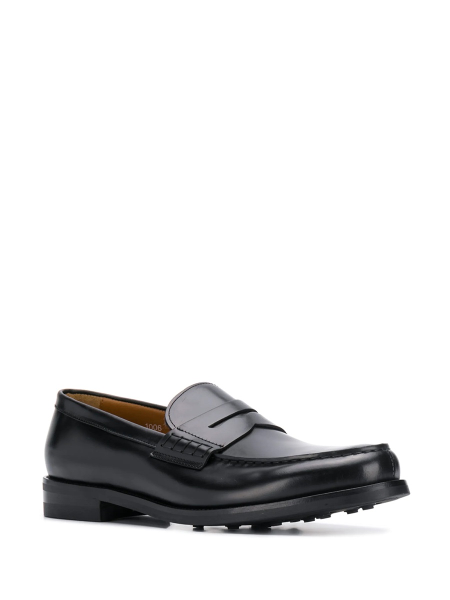 Mocasini Doucal's negri din piele - Img 2