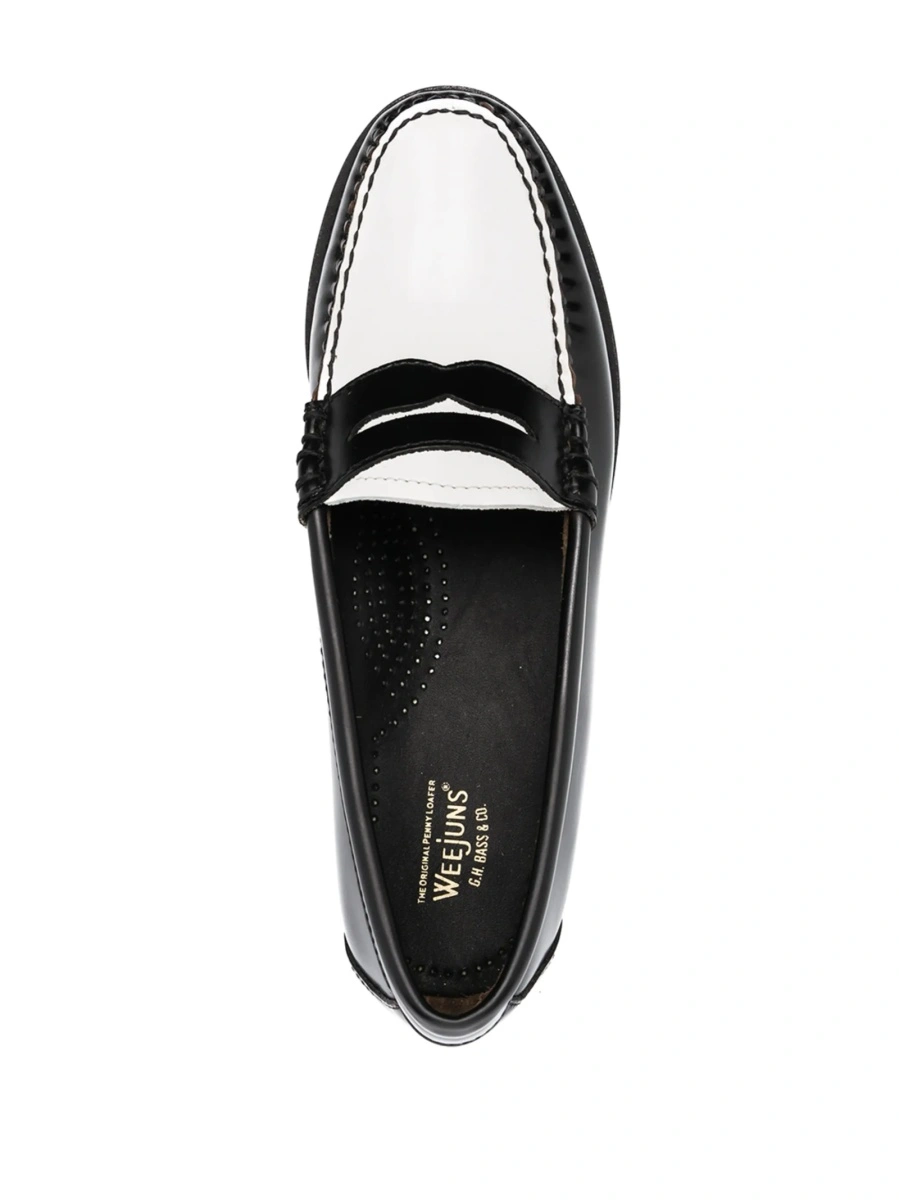 Mocasini G.H. BASS negri din piele - Img 7