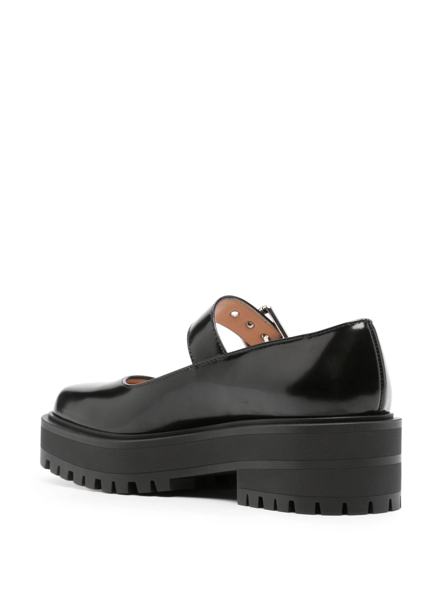 Mocasini Gianvito Rossi negri din piele - Img 3
