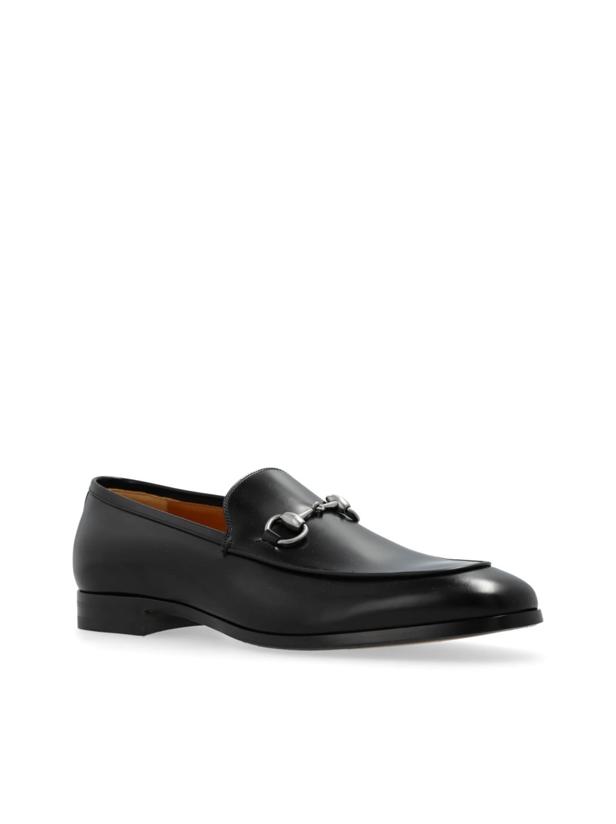 Mocasini Gucci Horsebit negri din piele - Img 4