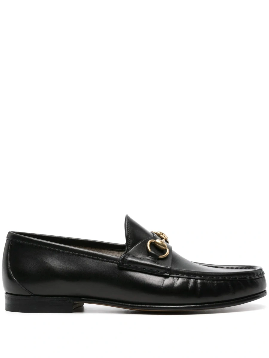 Mocasini Gucci negri din piele - Img 8