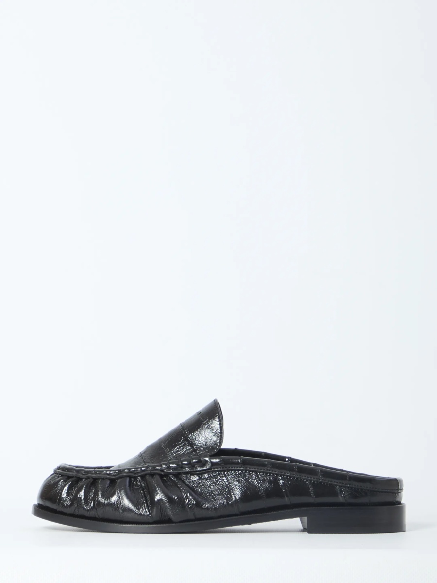 Mocasini Le Loafer Loafers In Eel Skin - Img 4