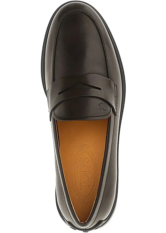 Mocasini Leather loafers with Gommini sole - Img 4
