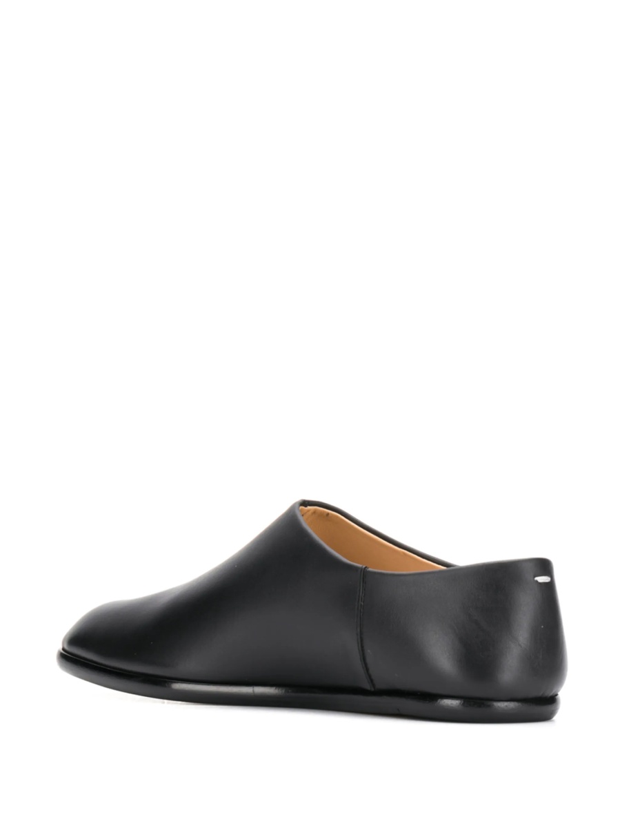 Mocasini Maison Margiela tabi negri din piele - Img 3