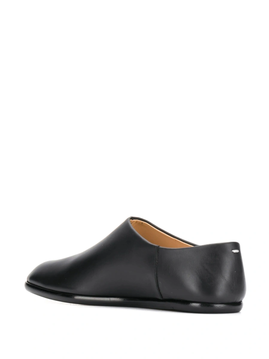 Mocasini Maison Margiela tabi negri din piele - Img 3