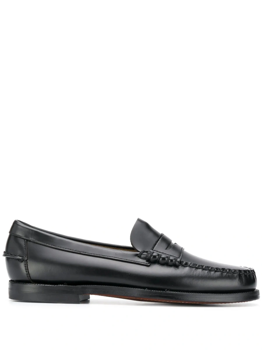 Mocasini Sebago negri din piele 'CLASSIC DAN WOMAN' - Img 8