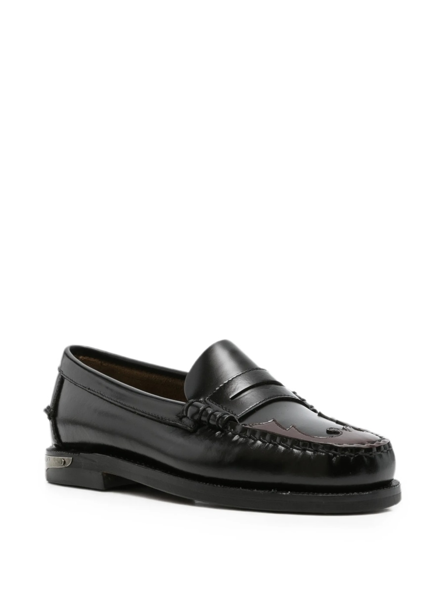 Mocasini Sebago negri din piele - Img 2
