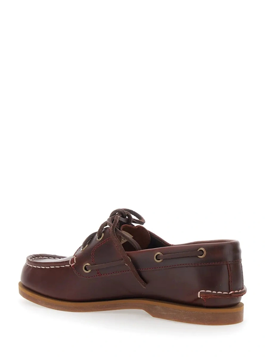 Mocasini Timberland mov din piele - Img 3