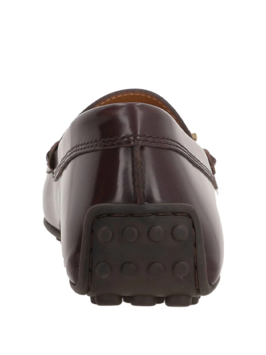 Mocasini TOD'S maro din piele - Img 3