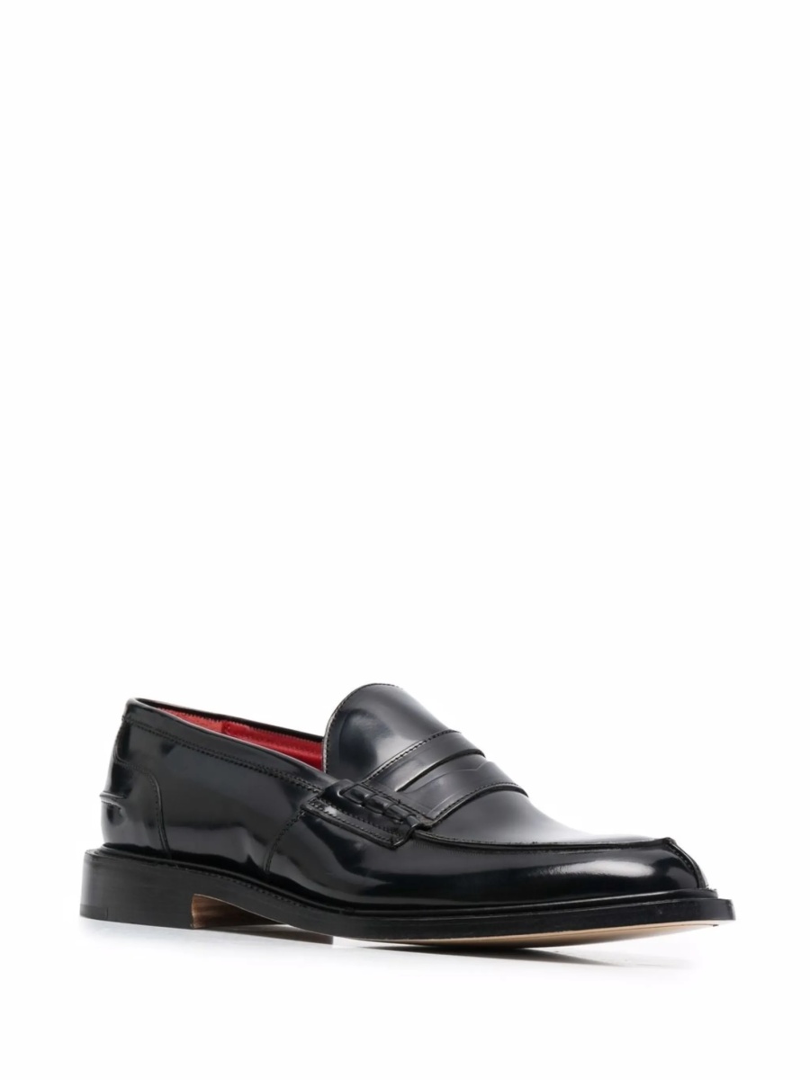 Mocasini TRICKER'S negri din piele - Img 2