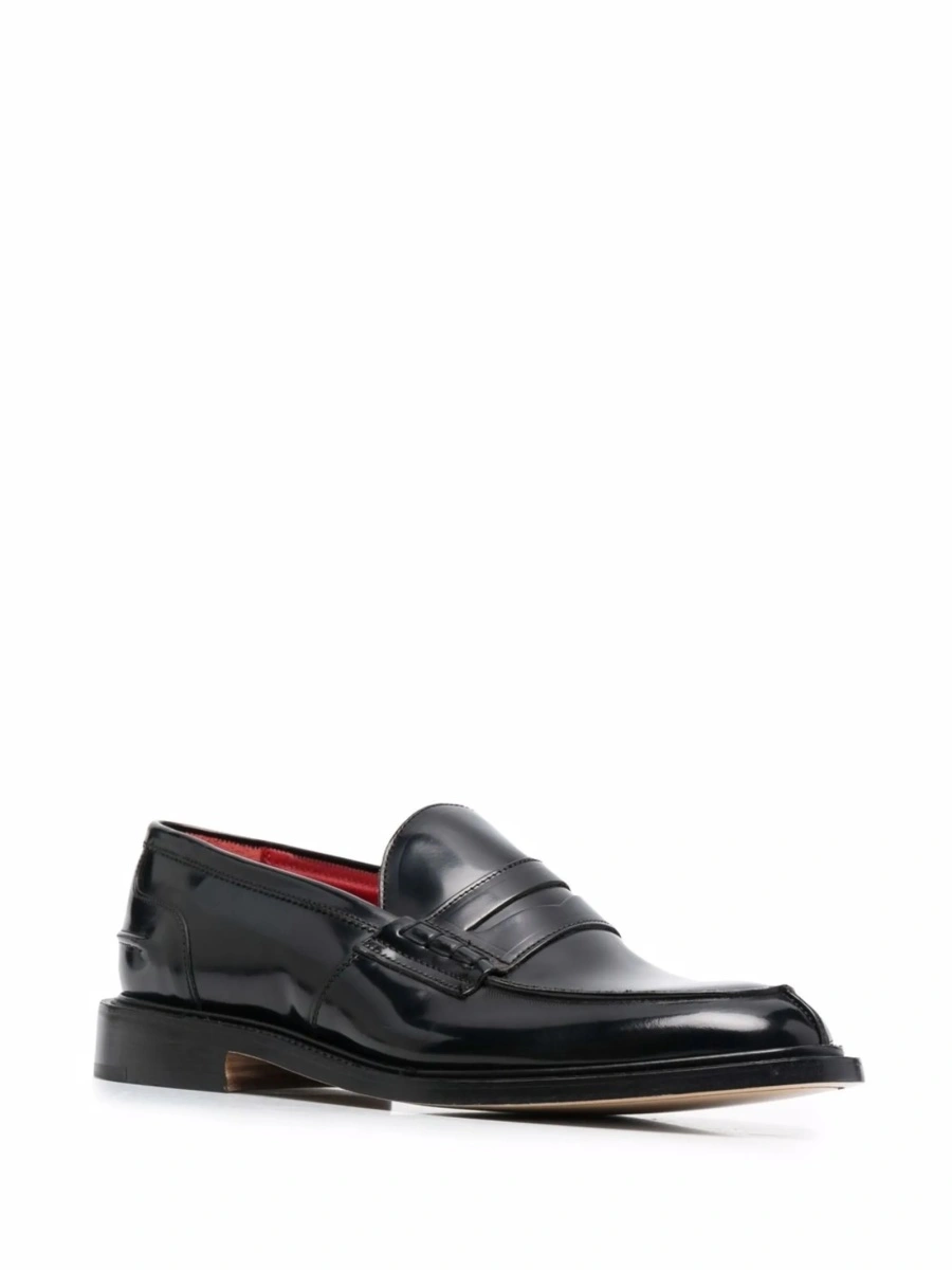 Mocasini TRICKER'S negri din piele - Img 2
