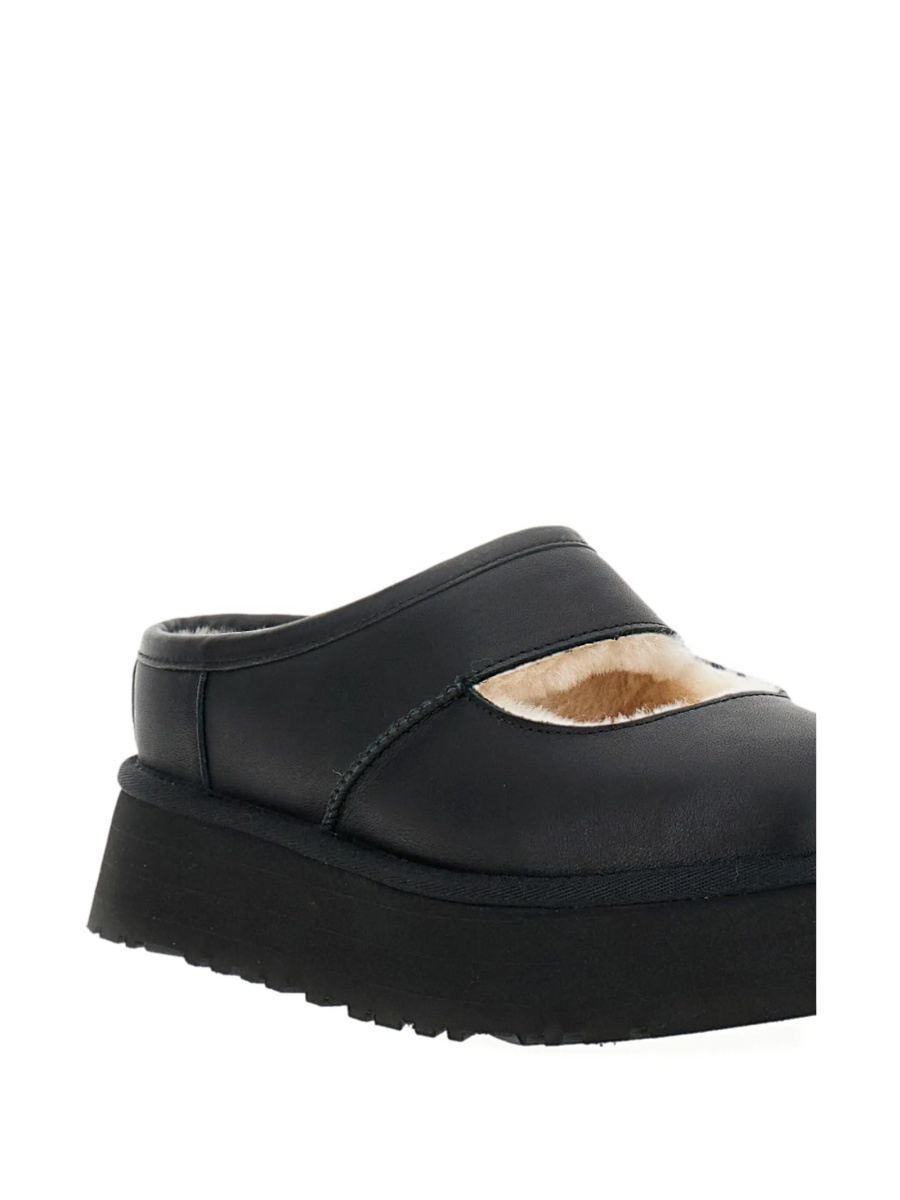 Mocasini UGG negri din piele - Img 4