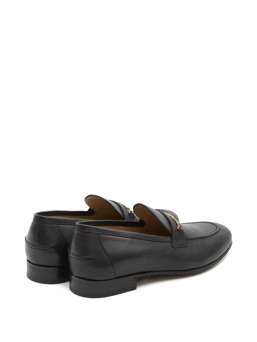 Mocasini Valentino Garavani negri din piele - Img 3