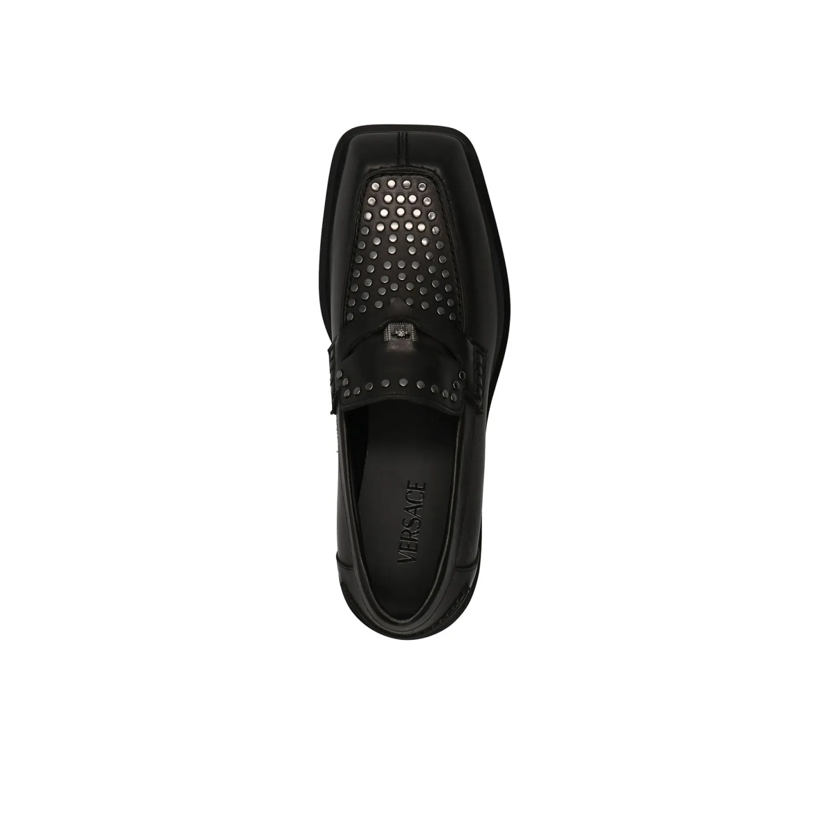 Mocasini Versace Medusa Leather Loafers - Img 3