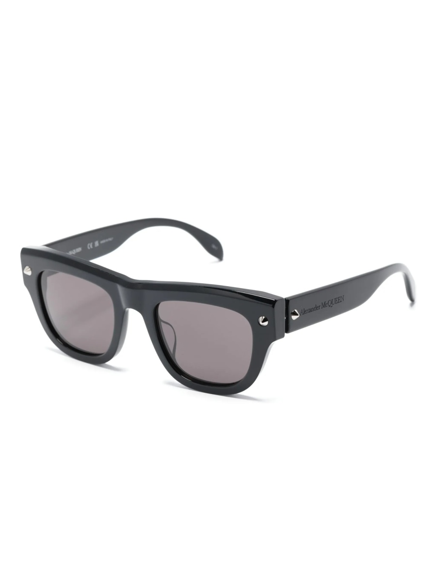 Ochelari de soare Alexander McQueen negri - Img 2
