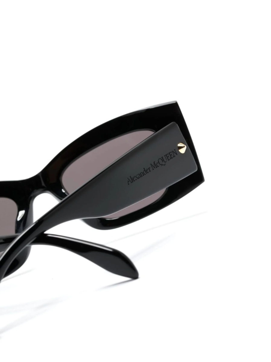 Ochelari de soare Alexander McQueen negri - Img 3