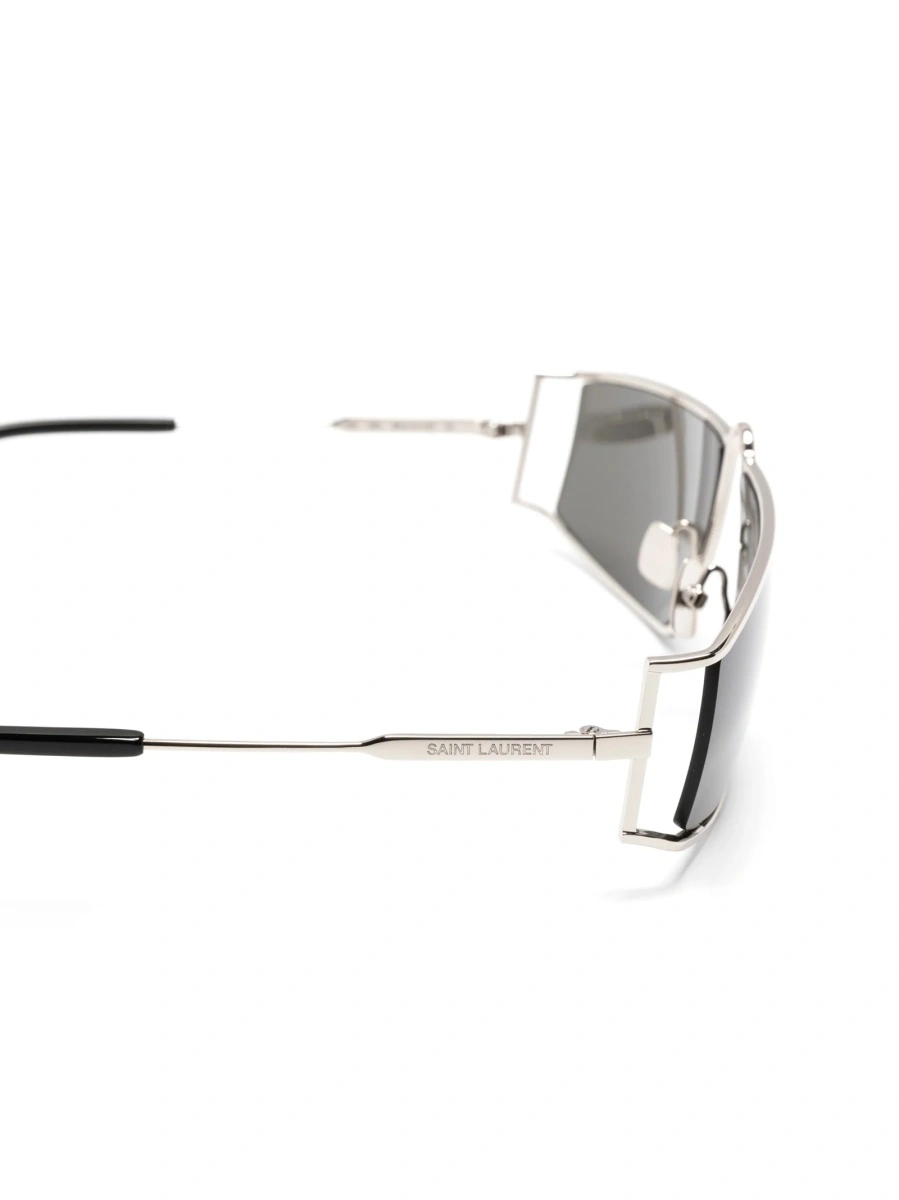 Ochelari de soare Saint Laurent argintii - Img 3