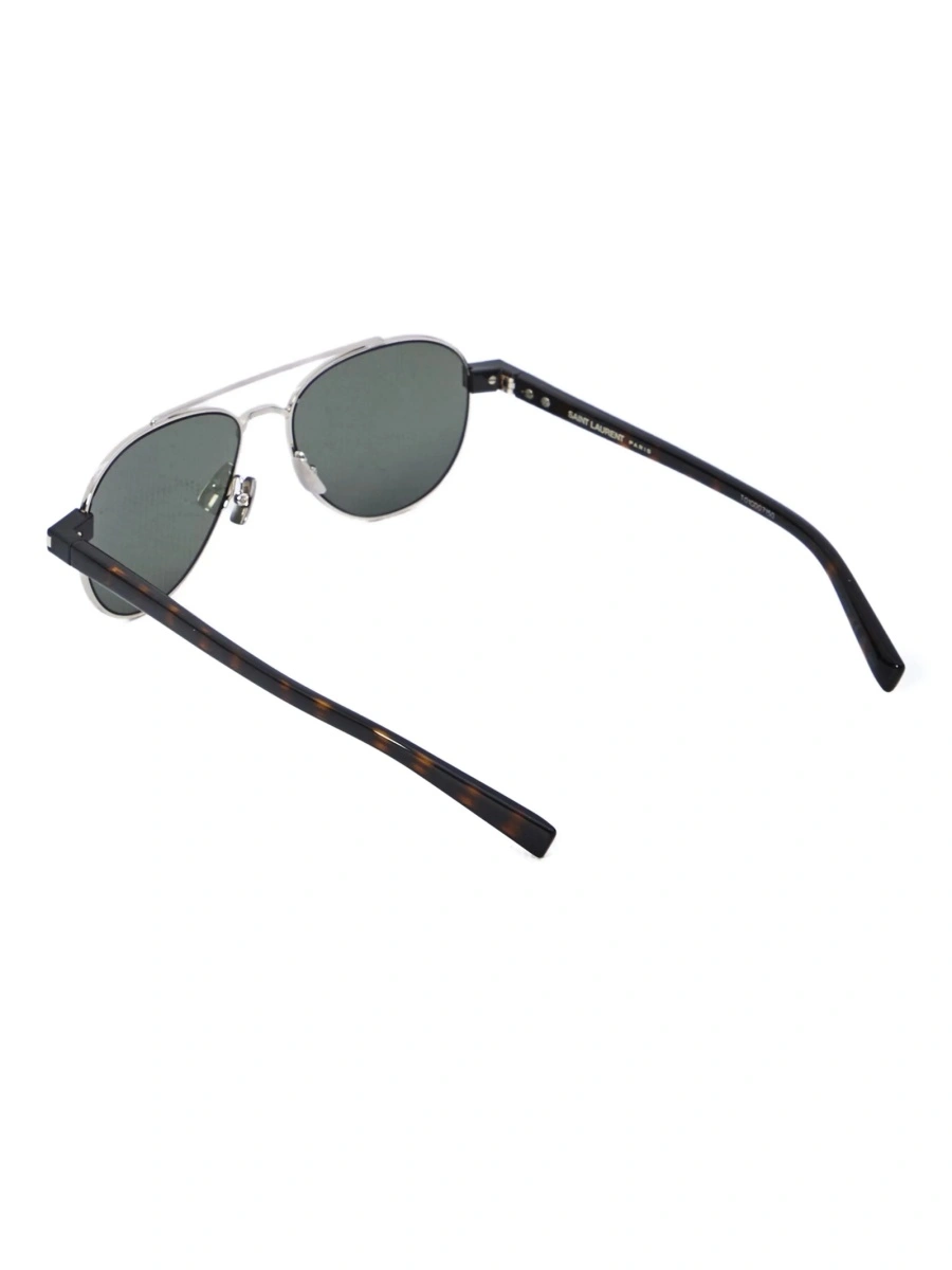 Ochelari de soare Saint Laurent argintii - Img 2