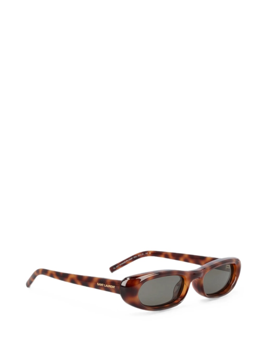 Ochelari de soare Saint Laurent maro din nylon si acetat - Img 2