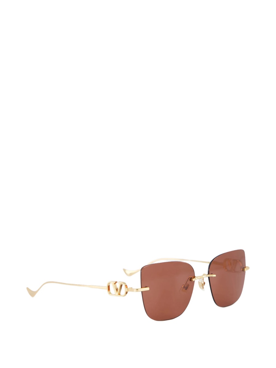 Ochelari de soare Valentino Garavani aurii - Img 3