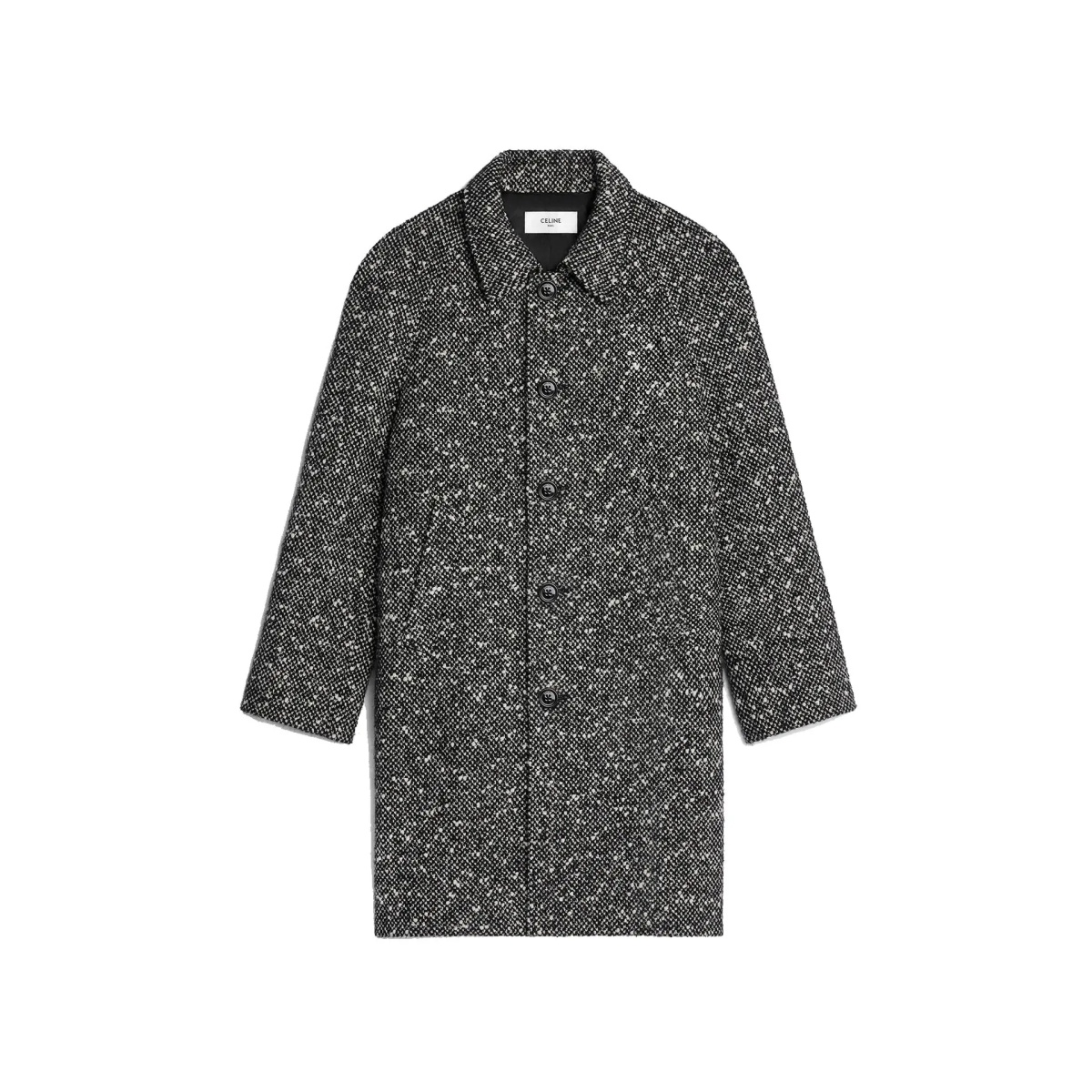 Paltoane Céline Camden Wool Tweed Coat - Img 3