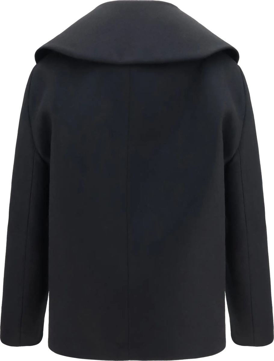Paltoane Structured high-neck Peacoat - Img 2