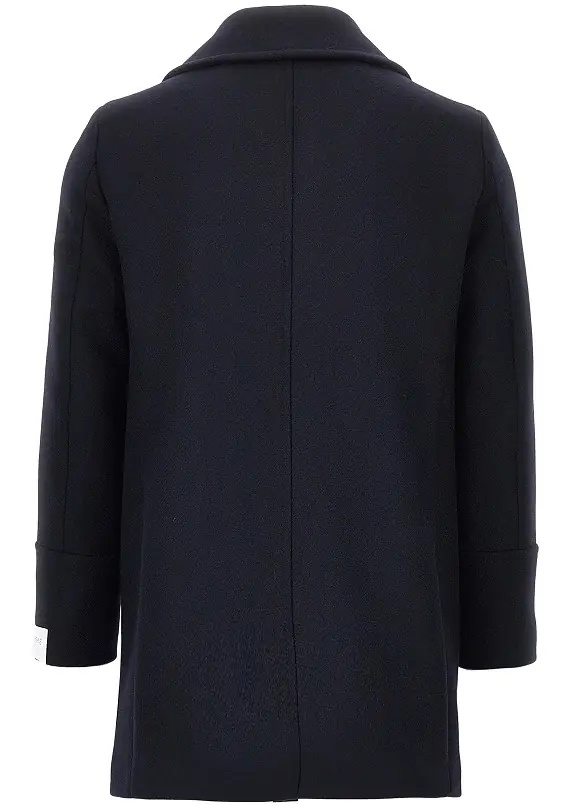 Paltoane Wool-blend double-breasted peacoat - Img 3