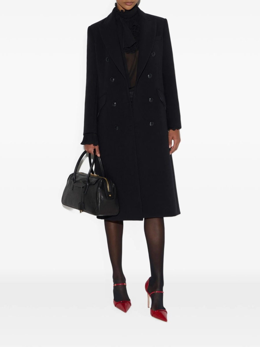 Palton Elisabetta Franchi negru - Img 2