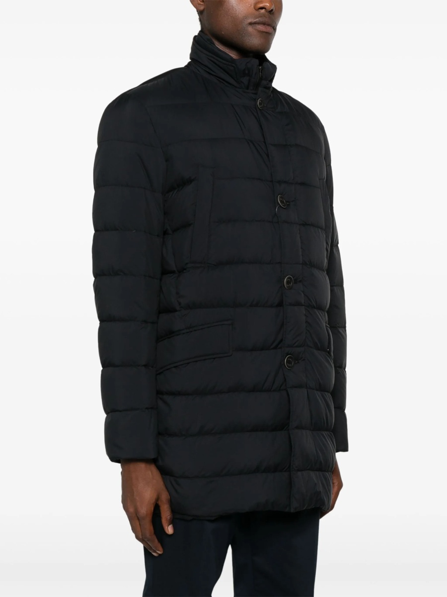 Palton Herno negru din poliamida si polyester - Img 3