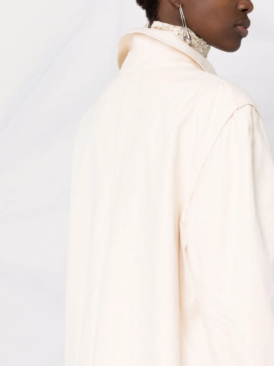 Palton Maison Margiela neutru din bumbac - Img 5