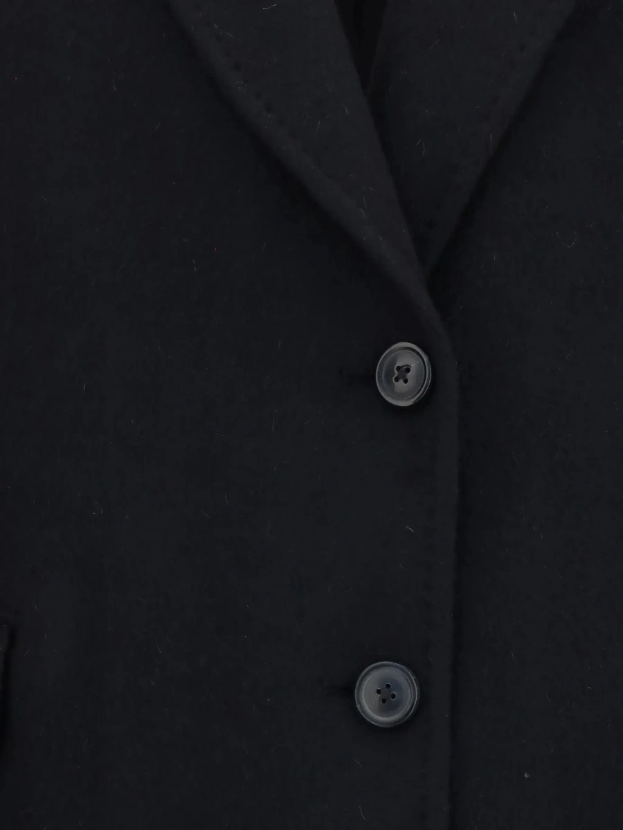Palton Manta coat in mohair and wool blend - Img 5