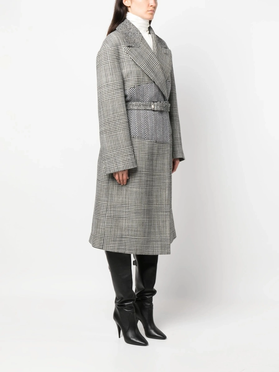 Palton Tom Ford negru din lana si poliamida - Img 3