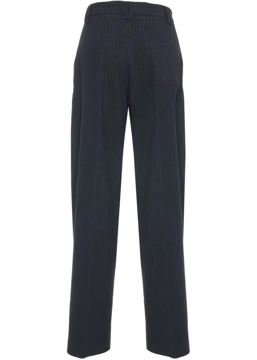 Pantaloni casual 8PM negri - Img 4