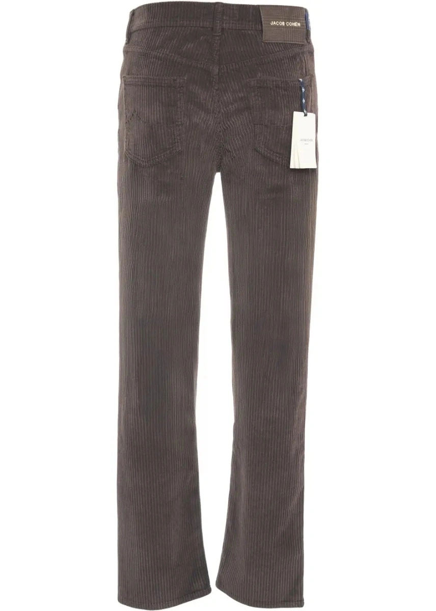 Pantaloni casual Jacob Cohen maro din catifea reiata 'Edo' - Img 4