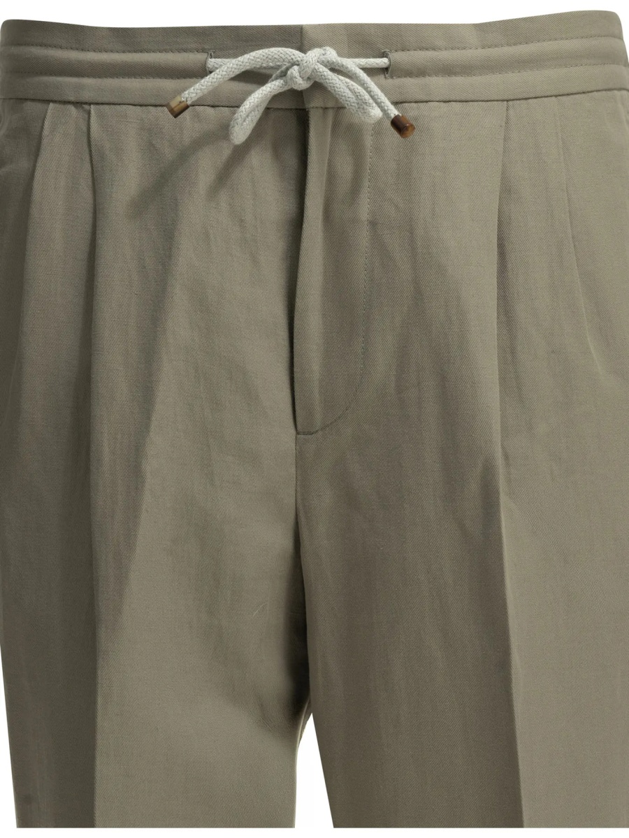 Pantaloni Casual linen and cotton pants - Img 3